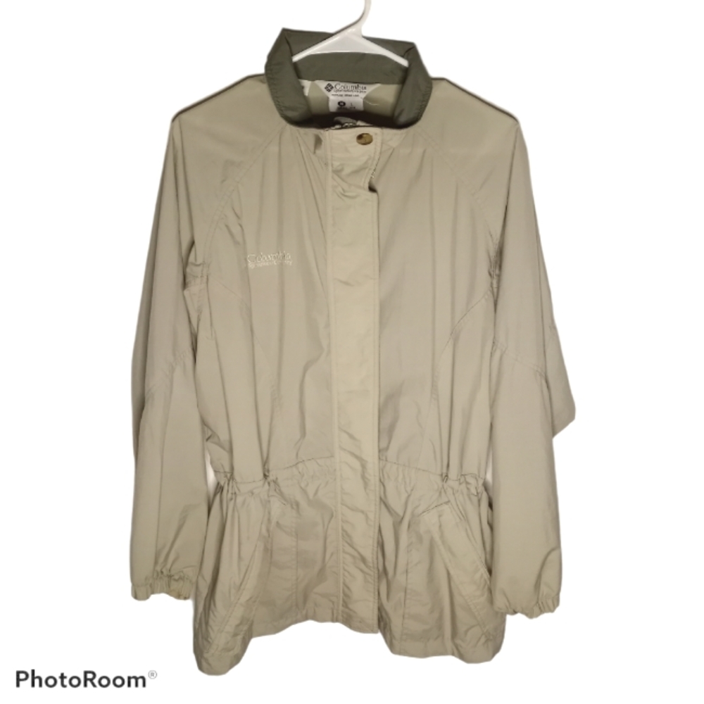 Columbia Nylon Zip Up Lightweight Jacket